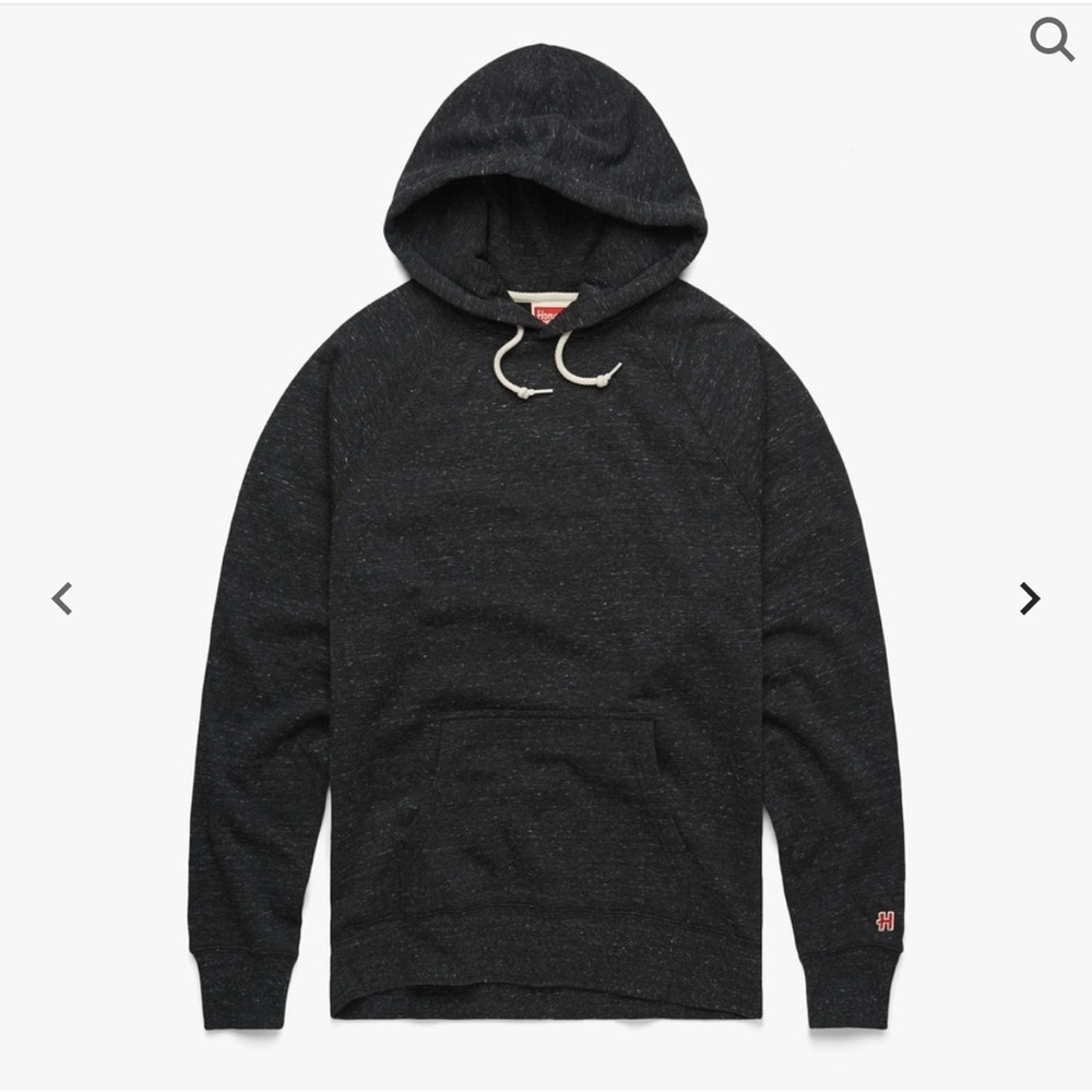 HOMAGE Black Hooded Sweatshirt Pullover